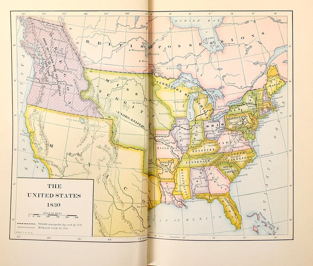 An illustration from The American nation:, 1904, leaf 31