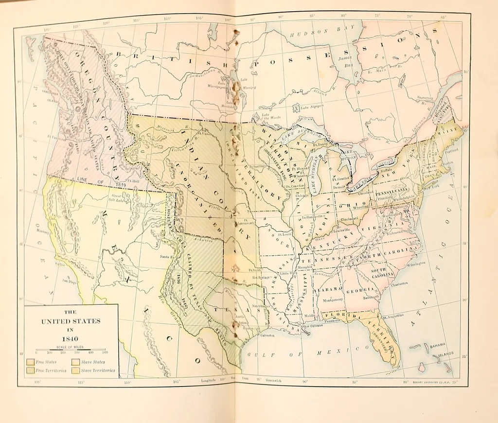 An illustration from The American nation:, 1904, leaf 83