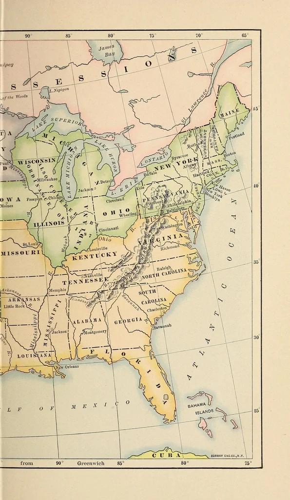An illustration from The American nation:, 1904, leaf 33