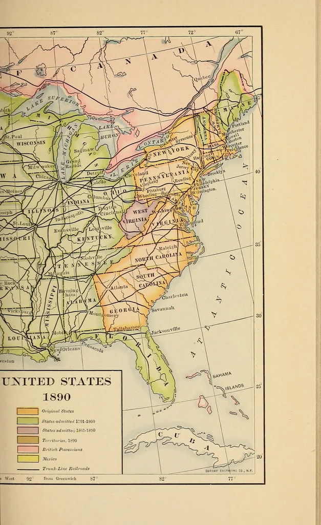 An illustration from The American nation:, 1904, leaf 29
