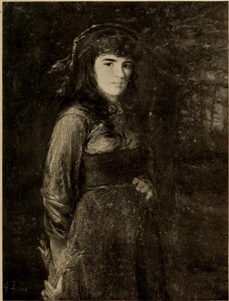 An illustration from American painters of yesterday and today, 1919, leaf 52