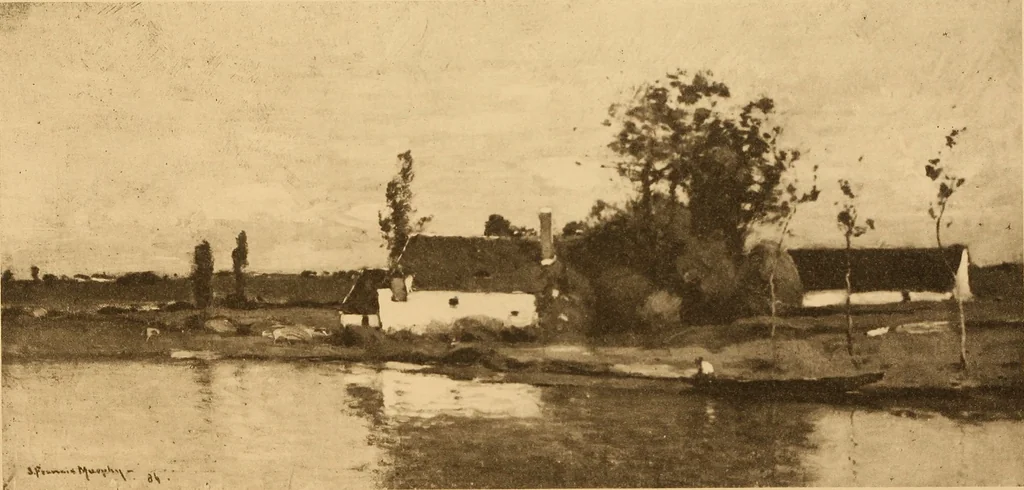 An illustration from American painters of yesterday and today, 1919, leaf 7