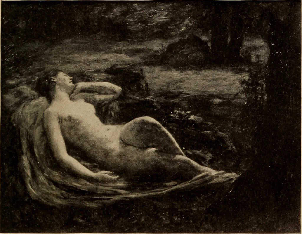 An illustration from American painters of yesterday and today, 1919, leaf 90