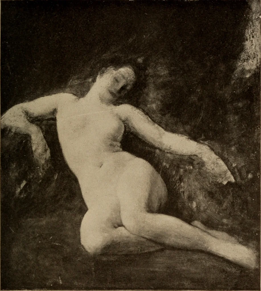 An illustration from American painters of yesterday and today, 1919, leaf 92