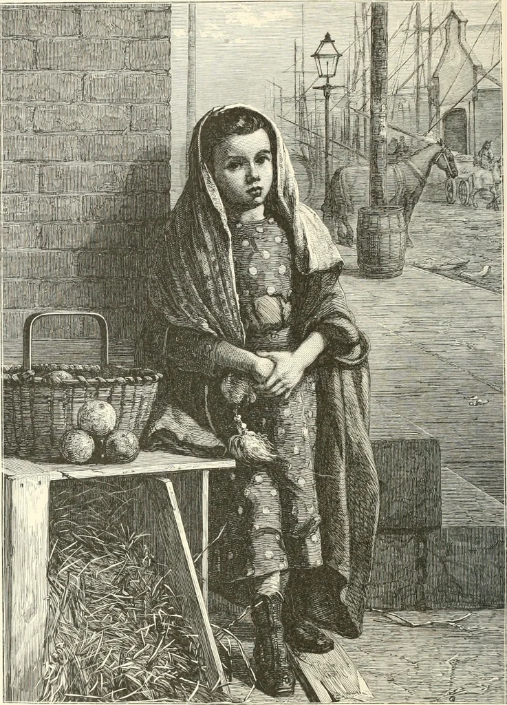 An illustration from American painters: with eighty-three examples of their work engraved on wood, 1879, leaf 127