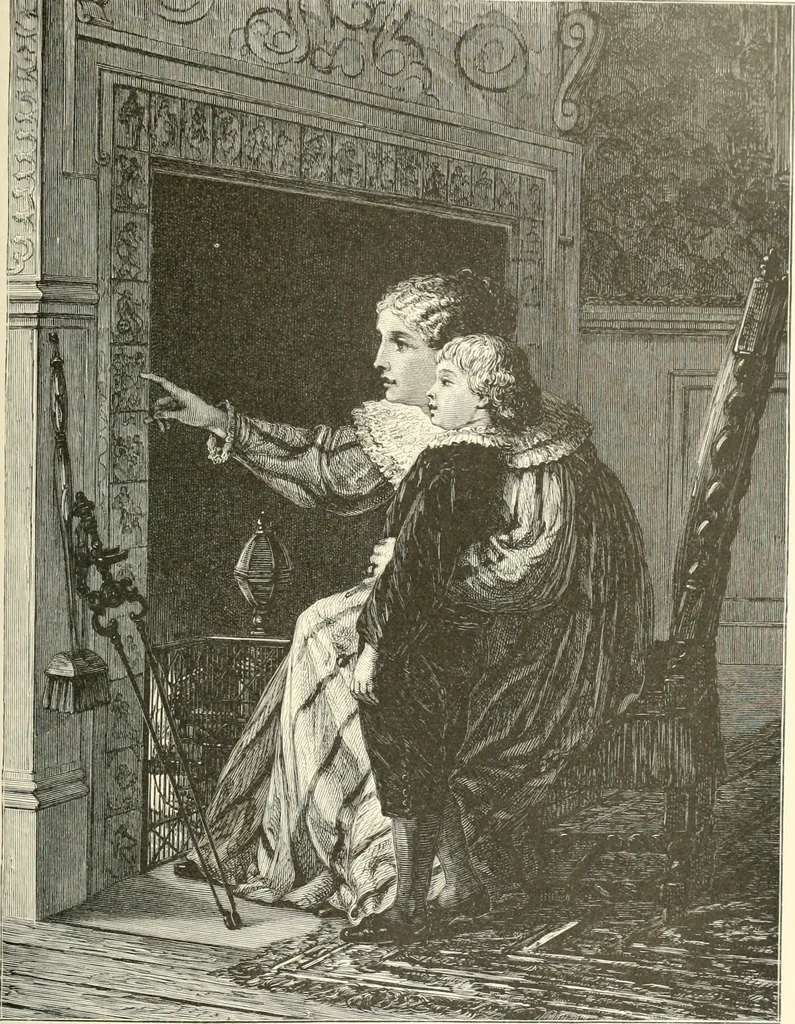 An illustration from American painters: with eighty-three examples of their work engraved on wood, 1879, leaf 134