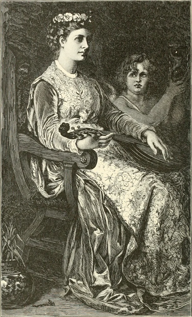 An illustration from American painters: with eighty-three examples of their work engraved on wood, 1879, leaf 147