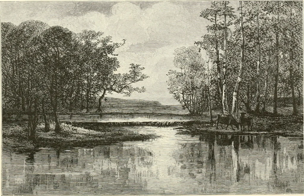 An illustration from American painters: with eighty-three examples of their work engraved on wood, 1879, leaf 171