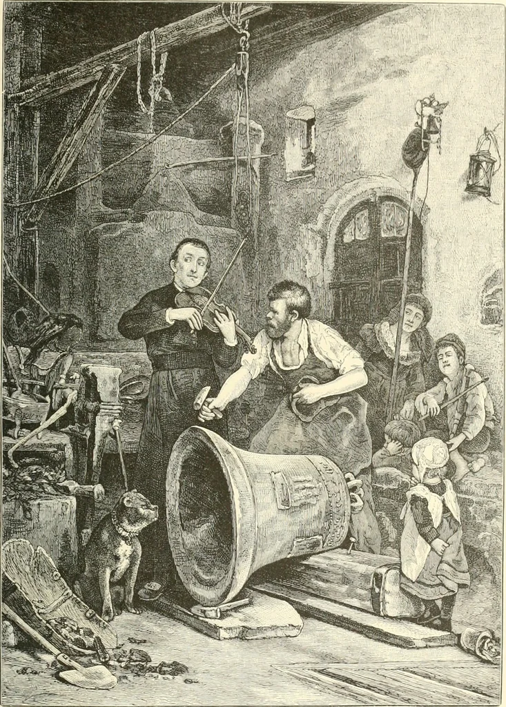 An illustration from American painters: with eighty-three examples of their work engraved on wood, 1879, leaf 186