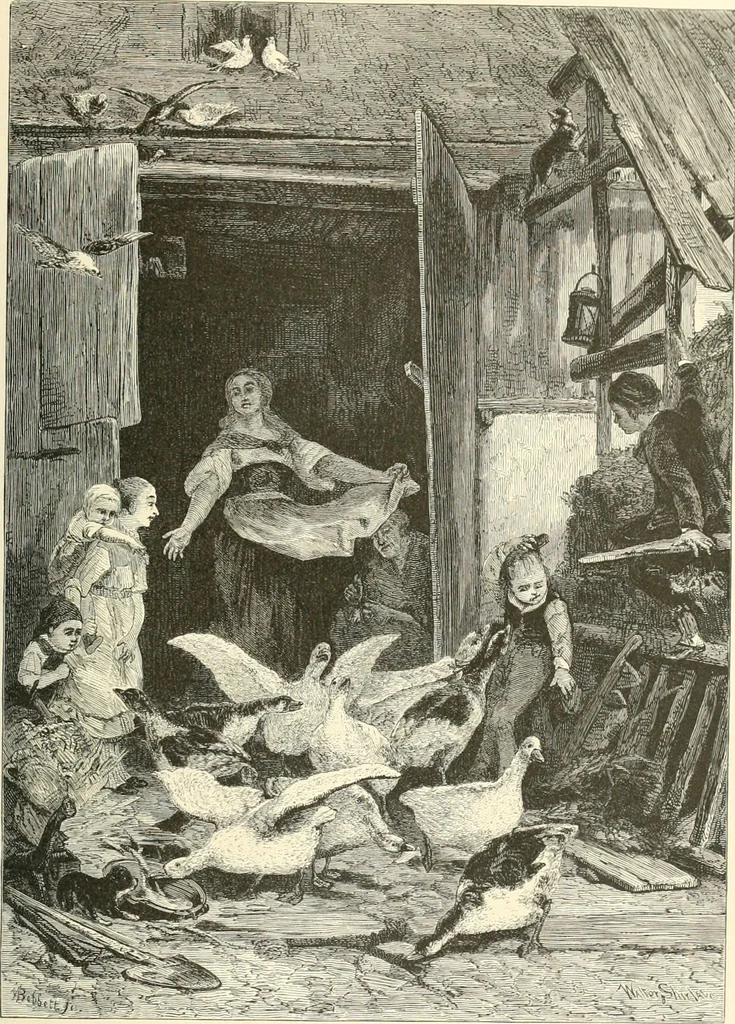 An illustration from American painters: with eighty-three examples of their work engraved on wood, 1879, leaf 190