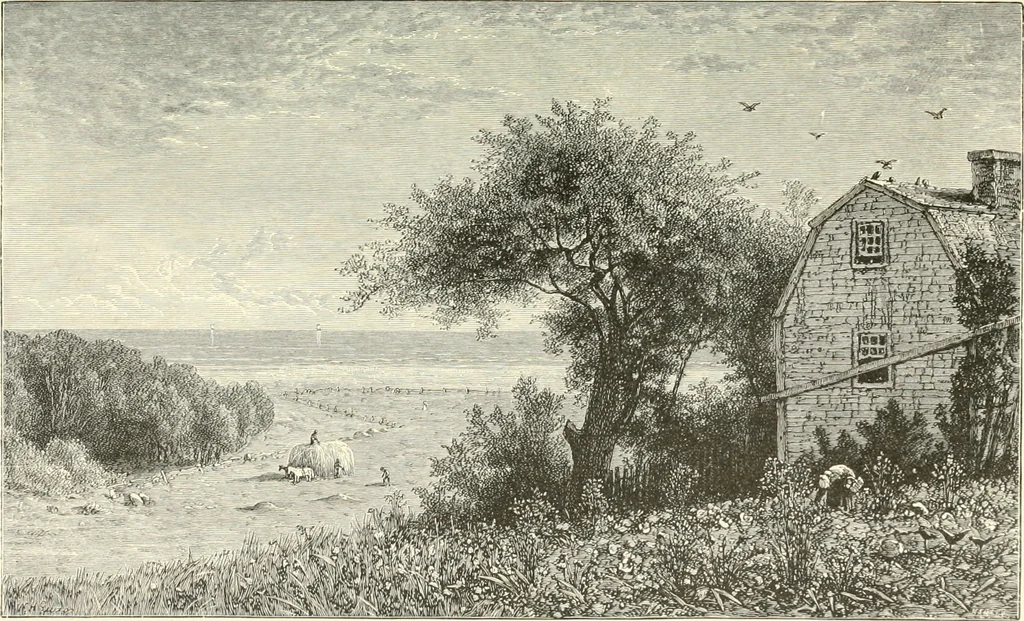 An illustration from American painters: with eighty-three examples of their work engraved on wood, 1879, leaf 194