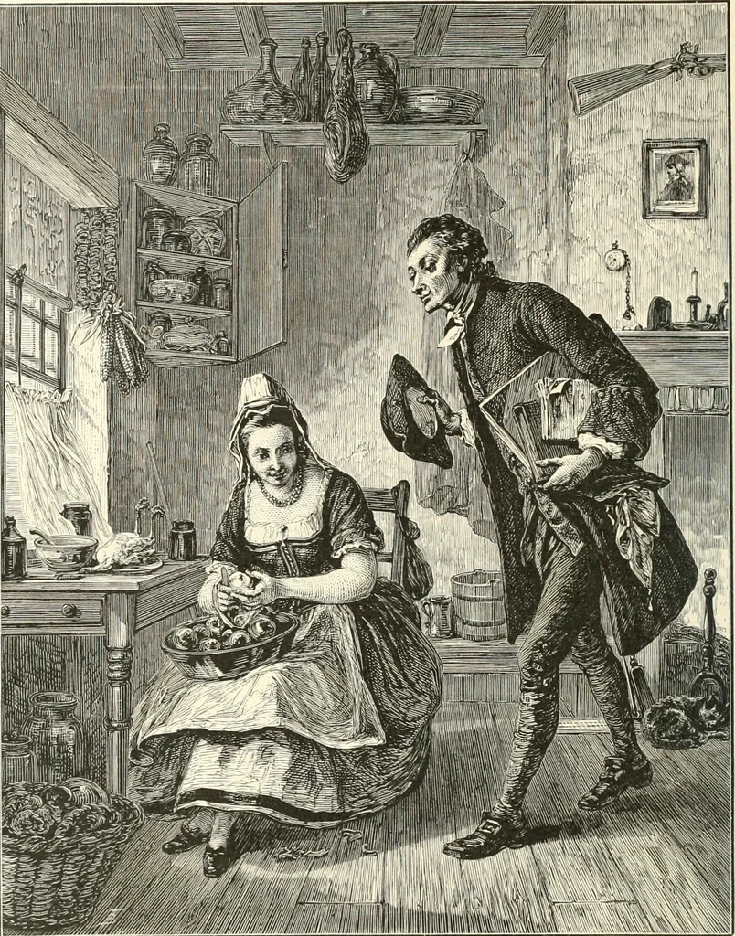 An illustration from American painters: with eighty-three examples of their work engraved on wood, 1879, leaf 207