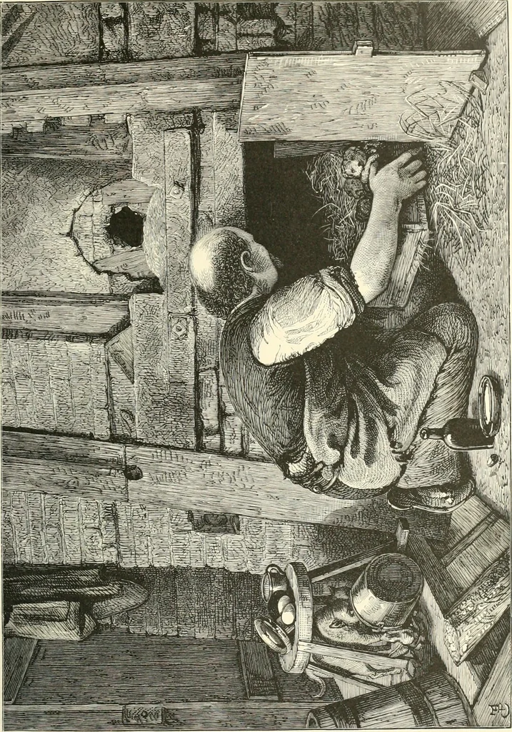 An illustration from American painters: with eighty-three examples of their work engraved on wood, 1879, leaf 214