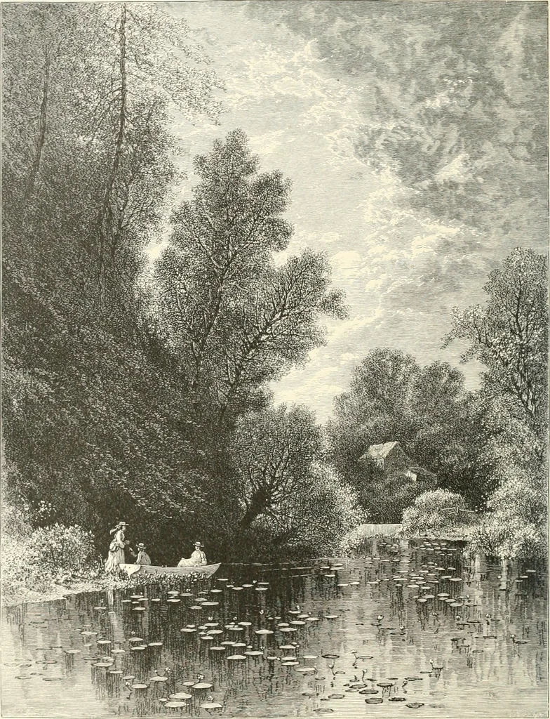 An illustration from American painters: with eighty-three examples of their work engraved on wood, 1879, leaf 283