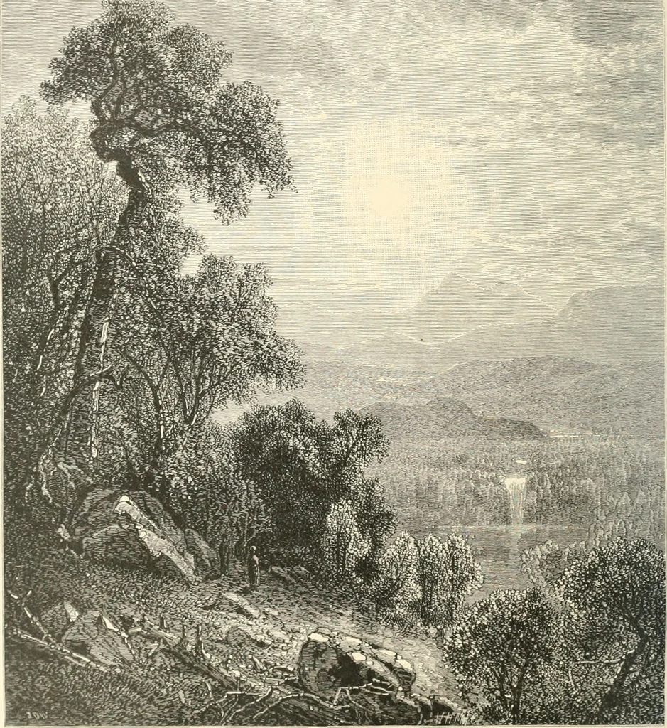 An illustration from American painters: with eighty-three examples of their work engraved on wood, 1879, leaf 31