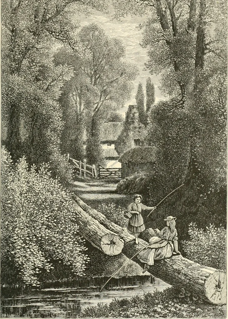 An illustration from American painters: with eighty-three examples of their work engraved on wood, 1879, leaf 310