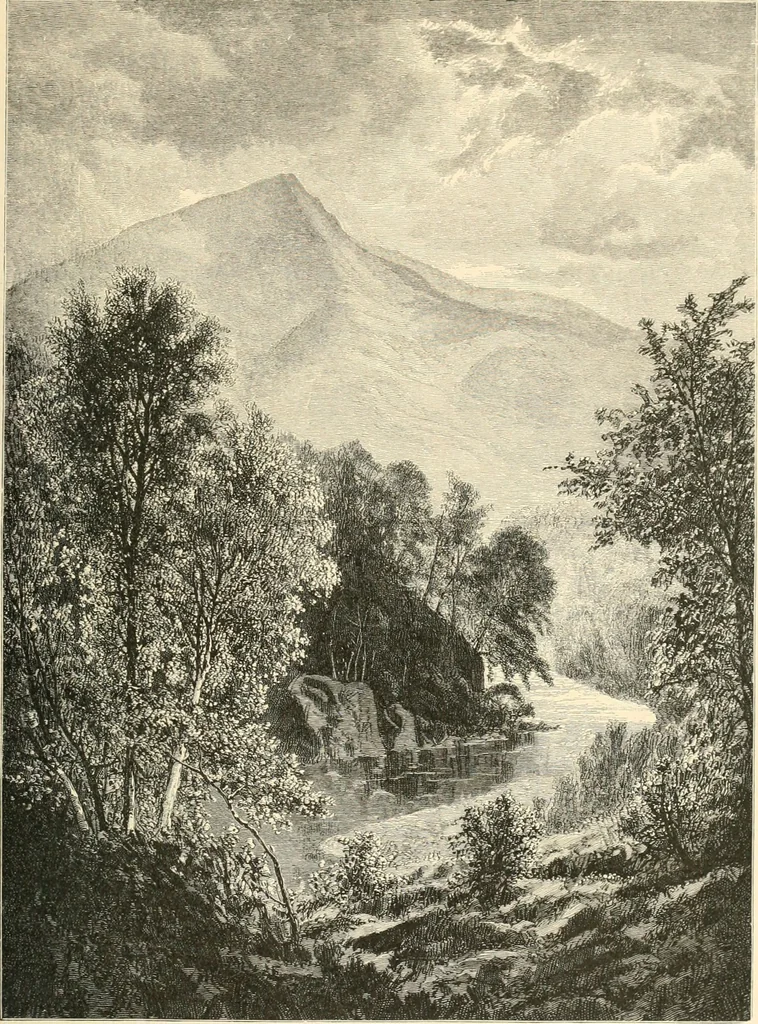 An illustration from American painters: with eighty-three examples of their work engraved on wood, 1879, leaf 326