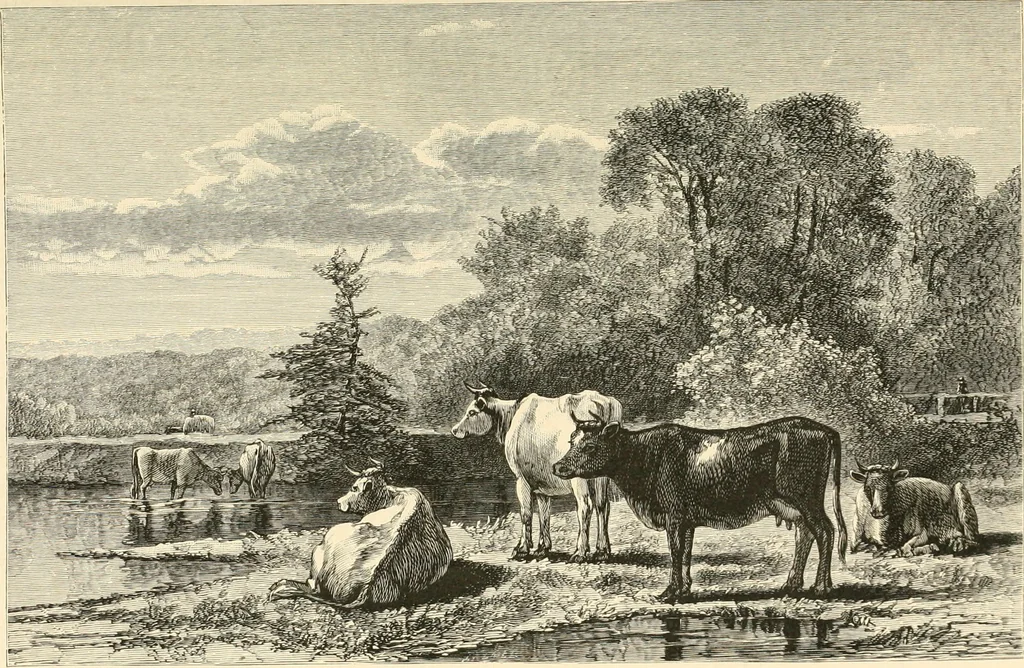 An illustration from American painters: with eighty-three examples of their work engraved on wood, 1879, leaf 340