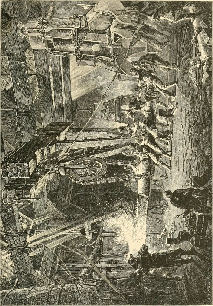 An illustration from American painters: with eighty-three examples of their work engraved on wood, 1879, leaf 344