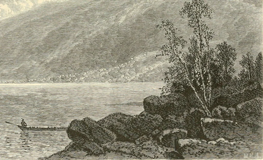 An illustration from American painters: with eighty-three examples of their work engraved on wood, 1879, leaf 38