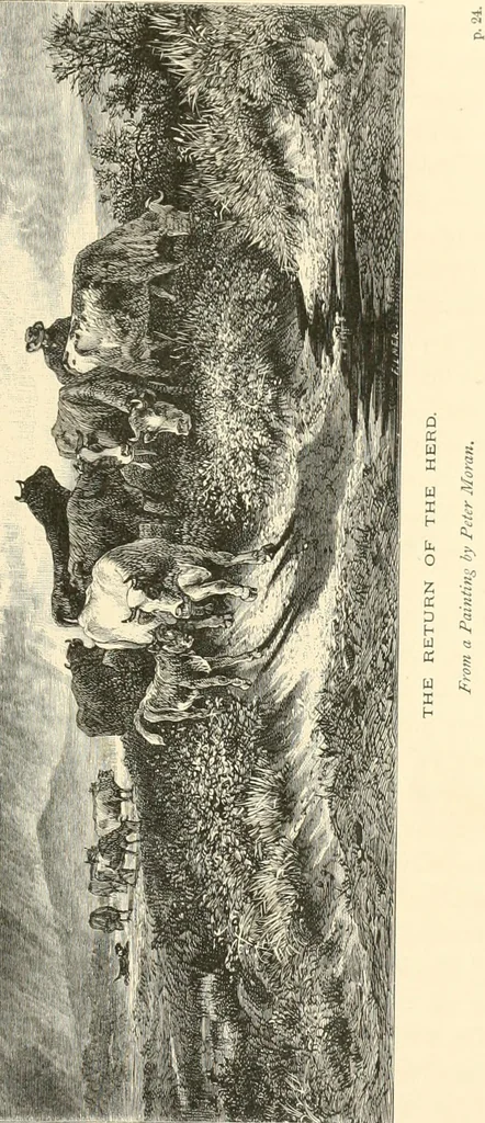 An illustration from American painters: with eighty-three examples of their work engraved on wood, 1879, leaf 46