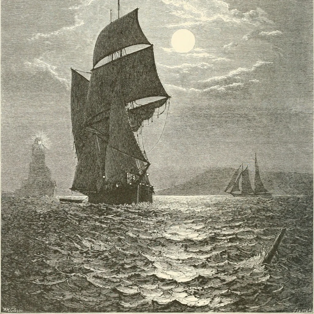 An illustration from American painters: with eighty-three examples of their work engraved on wood, 1879, leaf 81