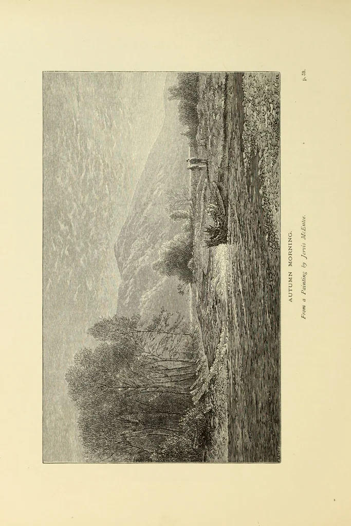 An illustration from American painters : with one hundred and four examples of their work engraved on wood, 1881, leaf 103
