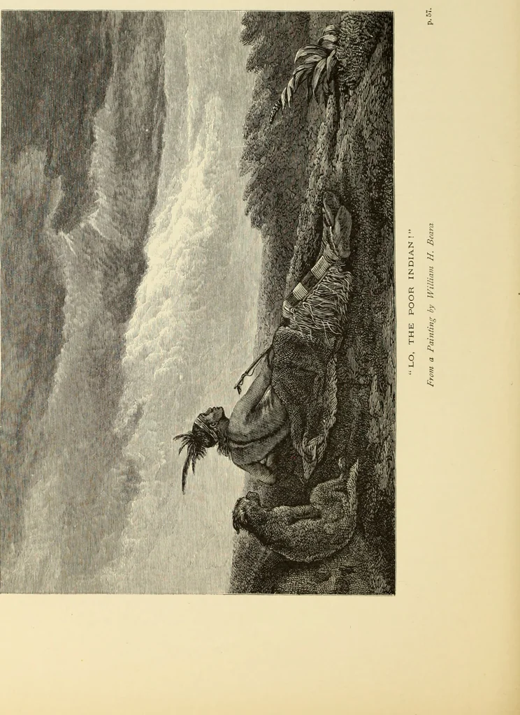 An illustration from American painters : with one hundred and four examples of their work engraved on wood, 1881, leaf 111