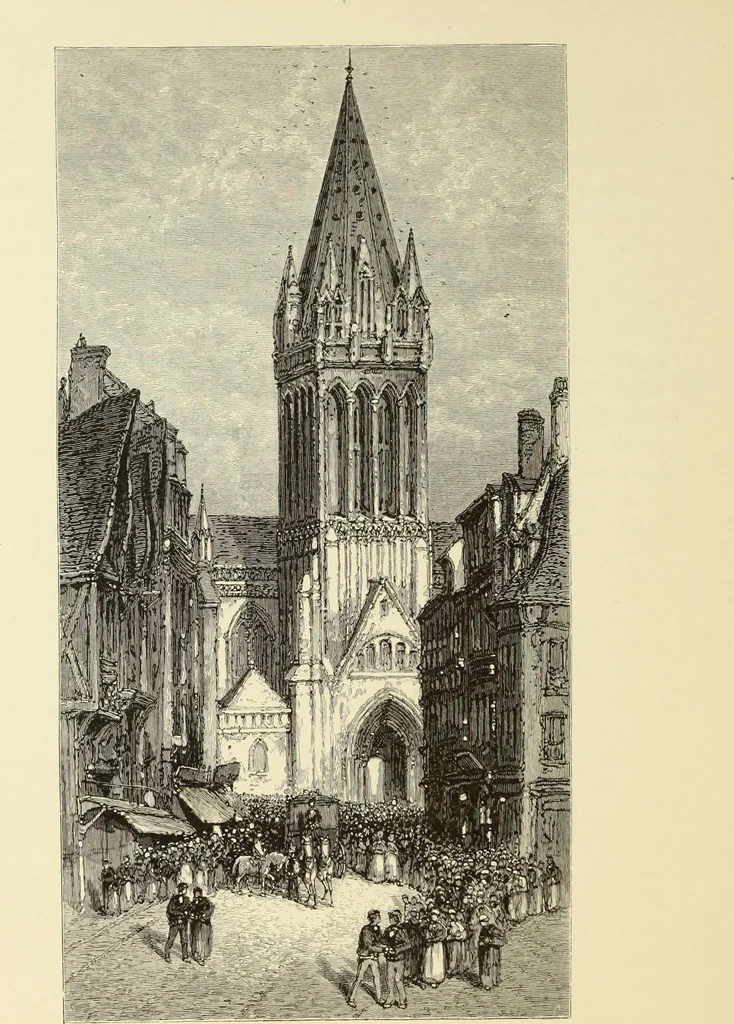 An illustration from American painters : with one hundred and four examples of their work engraved on wood, 1881, leaf 145