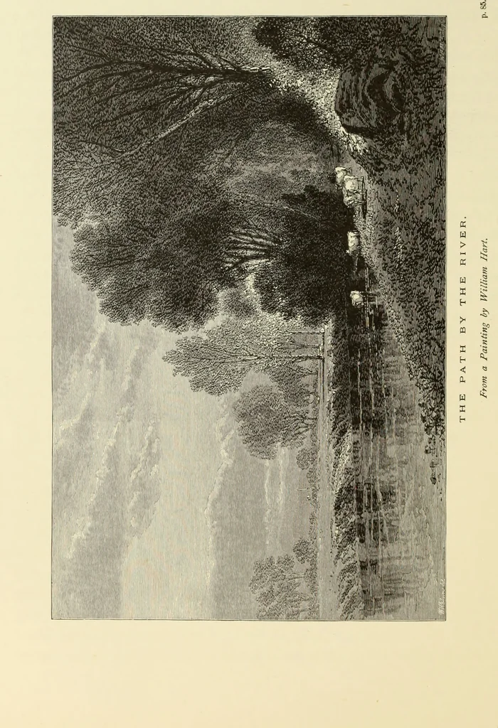 An illustration from American painters : with one hundred and four examples of their work engraved on wood, 1881, leaf 165