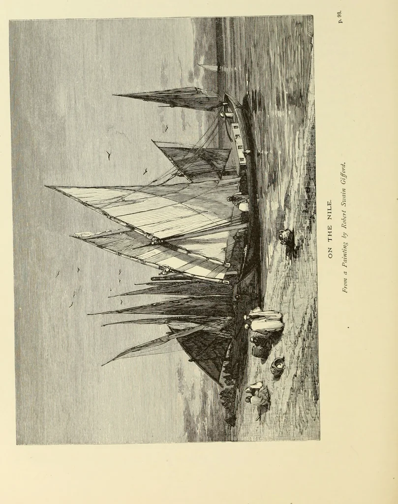 An illustration from American painters : with one hundred and four examples of their work engraved on wood, 1881, leaf 181