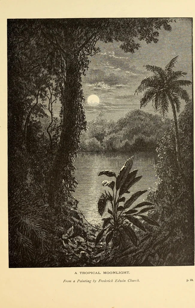 An illustration from American painters : with one hundred and four examples of their work engraved on wood, 1881, leaf 20