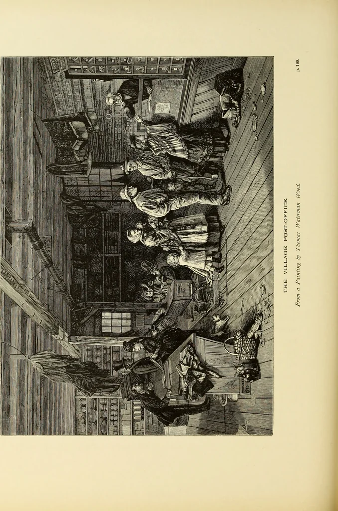 An illustration from American painters : with one hundred and four examples of their work engraved on wood, 1881, leaf 213