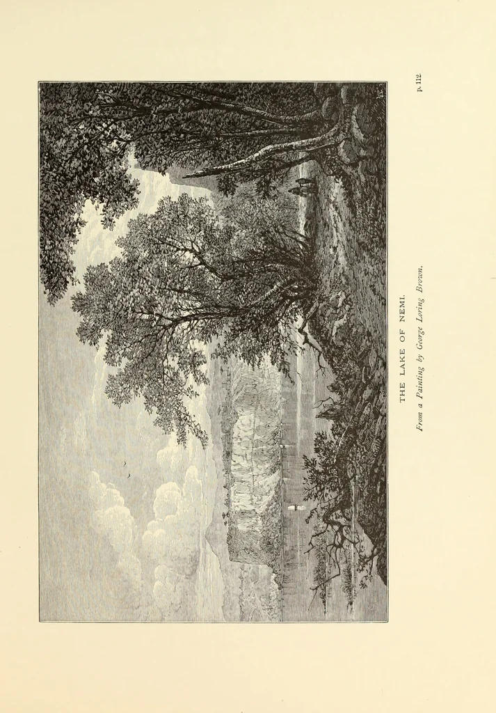 An illustration from American painters : with one hundred and four examples of their work engraved on wood, 1881, leaf 220