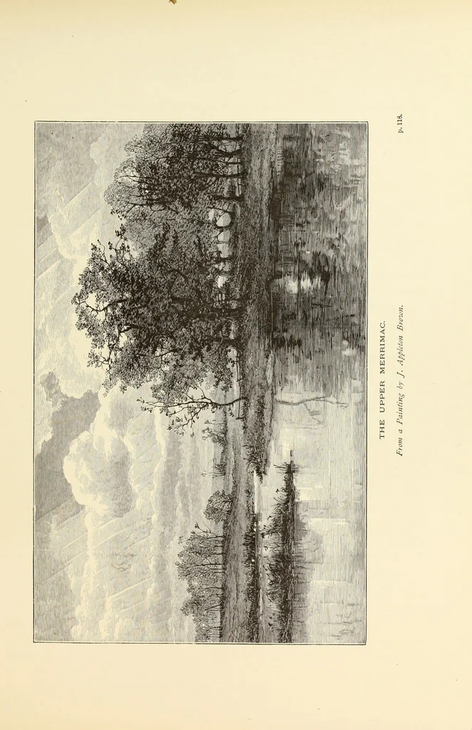 An illustration from American painters : with one hundred and four examples of their work engraved on wood, 1881, leaf 232