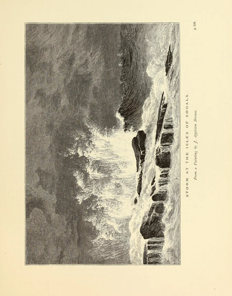 An illustration from American painters : with one hundred and four examples of their work engraved on wood, 1881, leaf 236