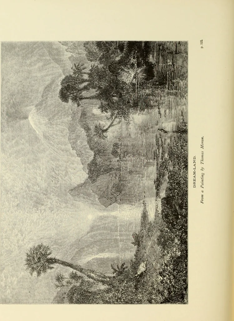 An illustration from American painters : with one hundred and four examples of their work engraved on wood, 1881, leaf 245