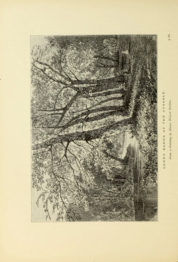 An illustration from American painters : with one hundred and four examples of their work engraved on wood, 1881, leaf 257