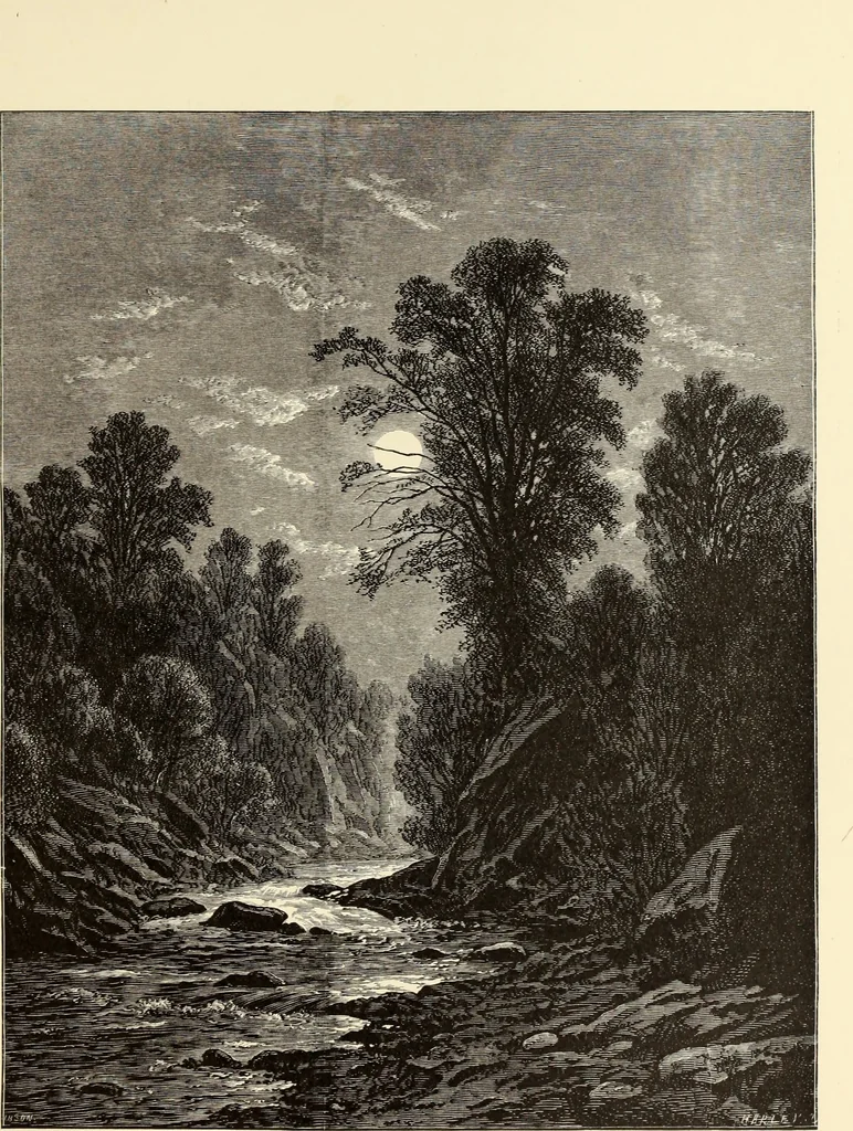 An illustration from American painters : with one hundred and four examples of their work engraved on wood, 1881, leaf 304
