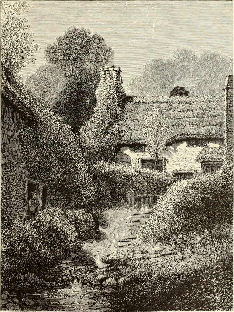 An illustration from American painters : with one hundred and four examples of their work engraved on wood, 1881, leaf 316