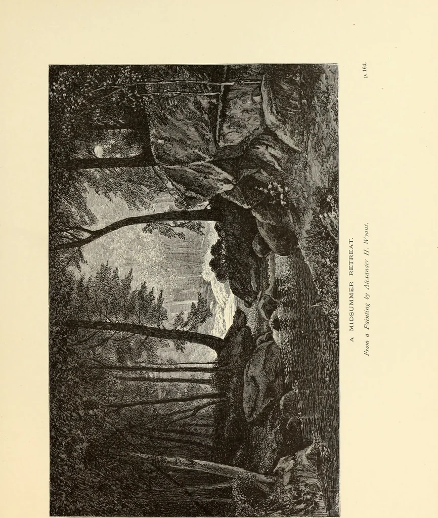 An illustration from American painters : with one hundred and four examples of their work engraved on wood, 1881, leaf 324