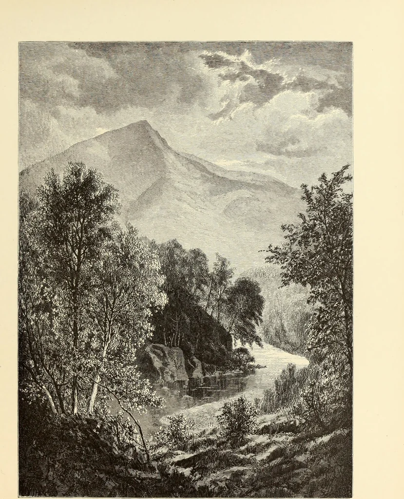 An illustration from American painters : with one hundred and four examples of their work engraved on wood, 1881, leaf 328