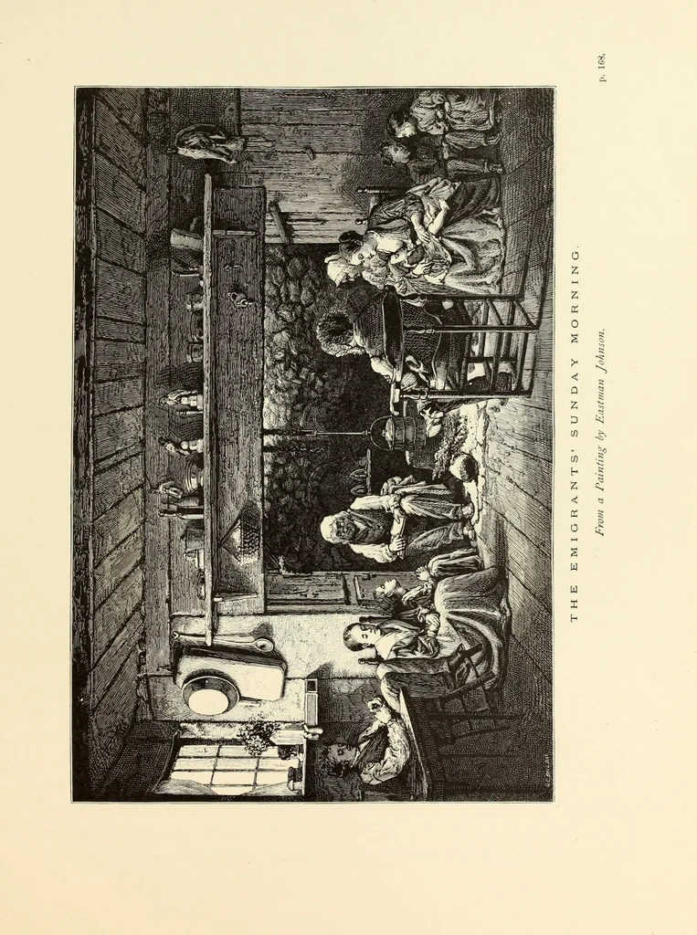 An illustration from American painters : with one hundred and four examples of their work engraved on wood, 1881, leaf 332