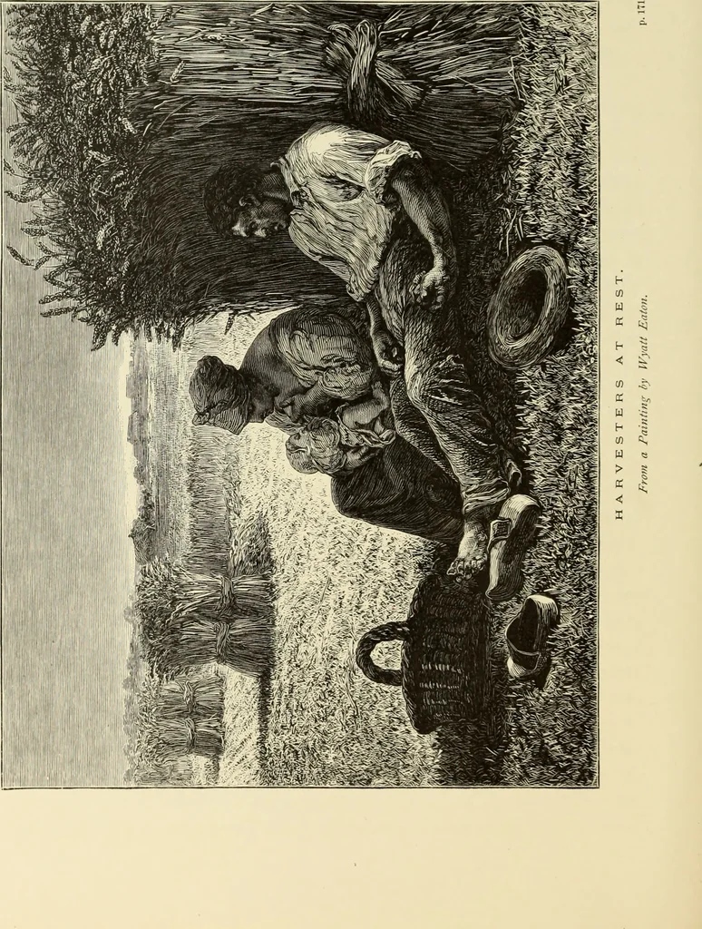An illustration from American painters : with one hundred and four examples of their work engraved on wood, 1881, leaf 337