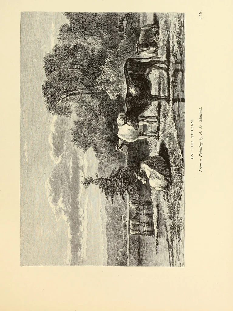 An illustration from American painters : with one hundred and four examples of their work engraved on wood, 1881, leaf 342