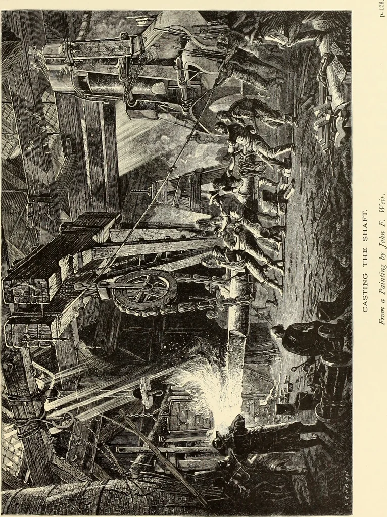 An illustration from American painters : with one hundred and four examples of their work engraved on wood, 1881, leaf 346