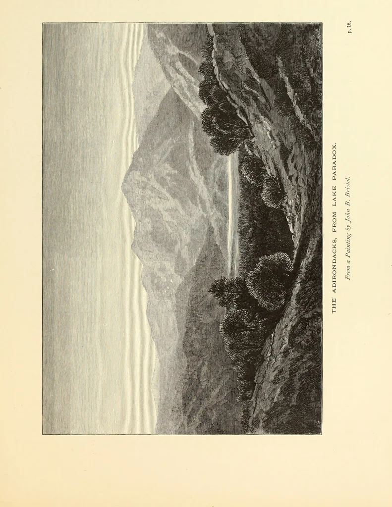 An illustration from American painters : with one hundred and four examples of their work engraved on wood, 1881, leaf 36