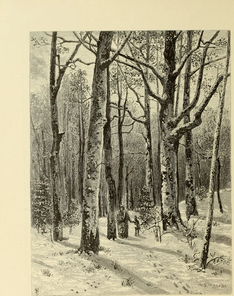 An illustration from American painters : with one hundred and four examples of their work engraved on wood, 1881, leaf 403