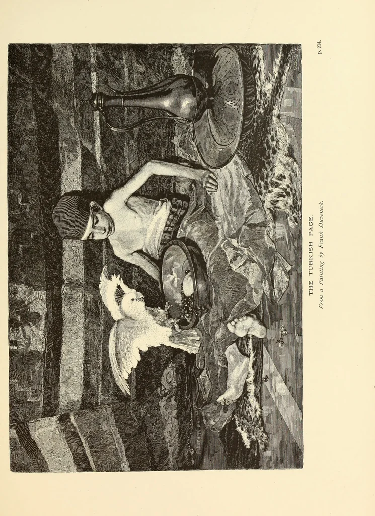 An illustration from American painters : with one hundred and four examples of their work engraved on wood, 1881, leaf 420