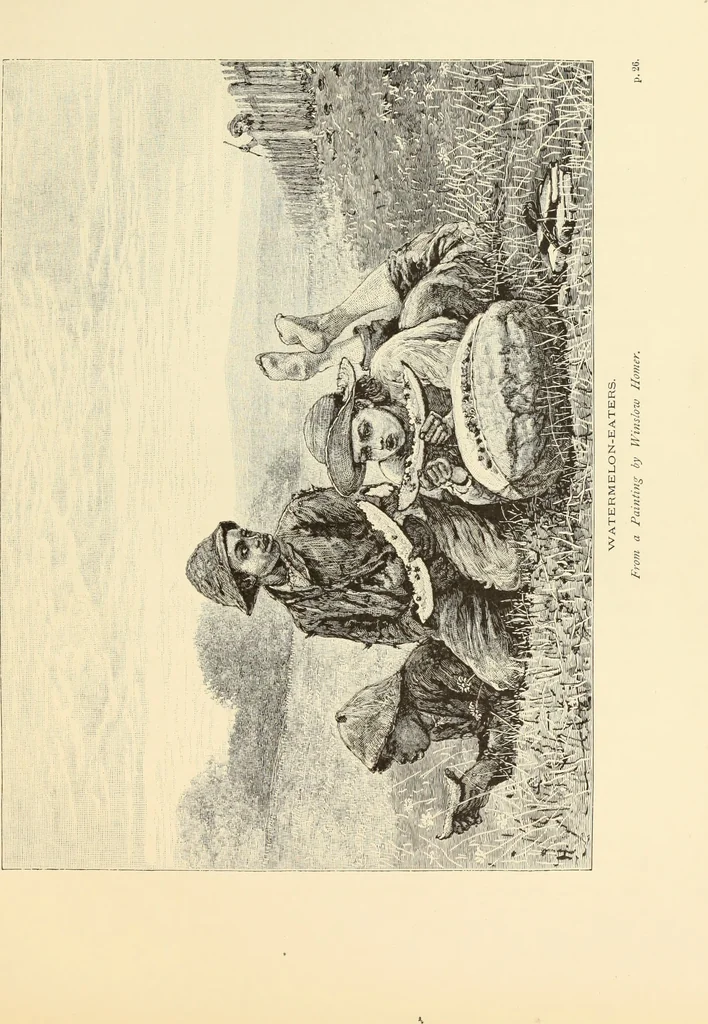 An illustration from American painters : with one hundred and four examples of their work engraved on wood, 1881, leaf 52